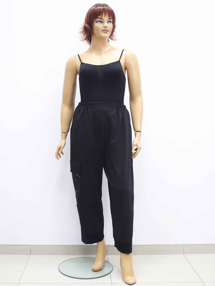 Брюки женские трикотажные на резинке большого размера. Магазин «Пышая Дама», Харьков.